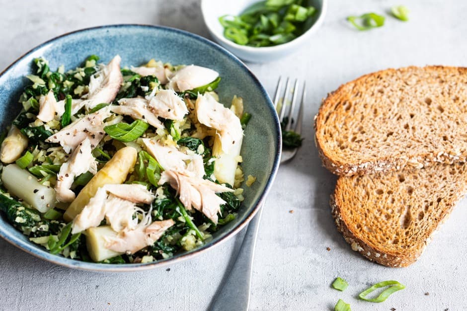 Bloemkoolrisotto met makreel van Simone's Kitchen