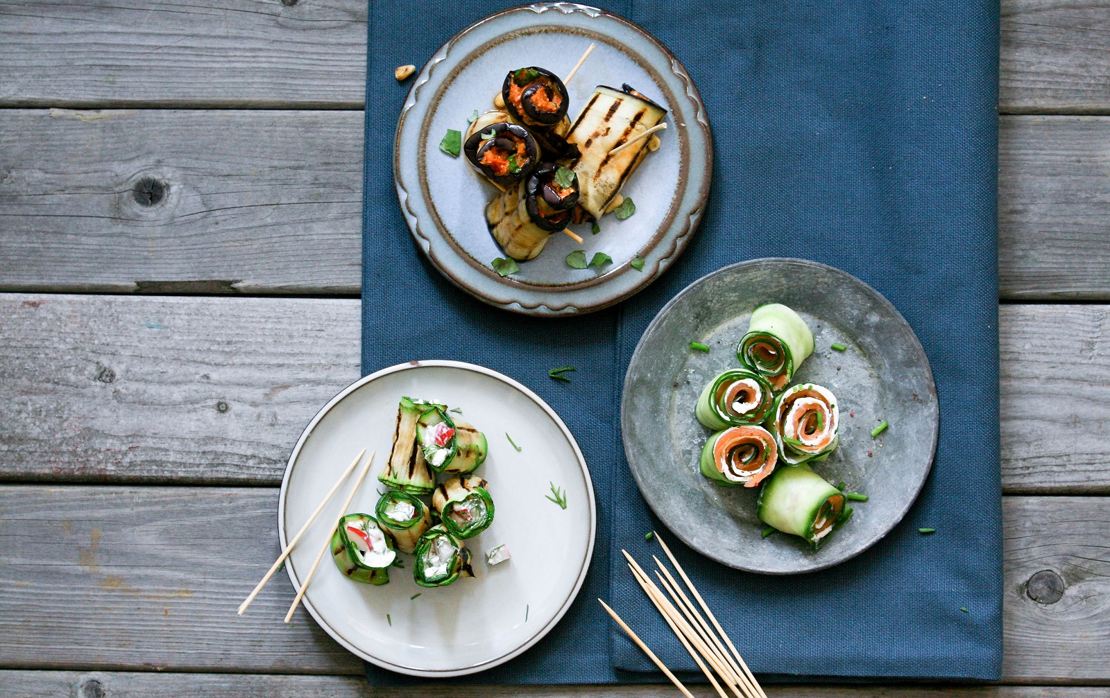 Komkommerrolletjes Met Zalm - Veggipedia